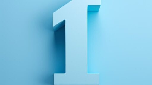 The number 1
